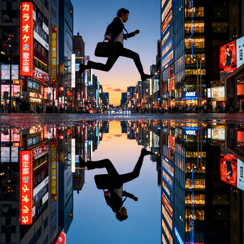 Neon leap