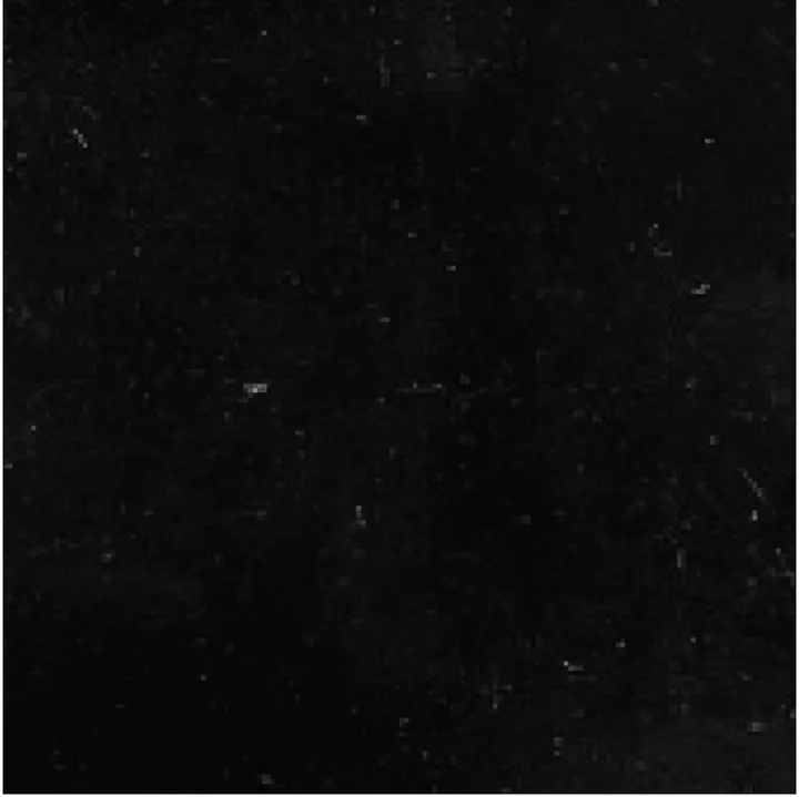 Close-up of Pure Black: upcycled organic waste locked into bio-resin.